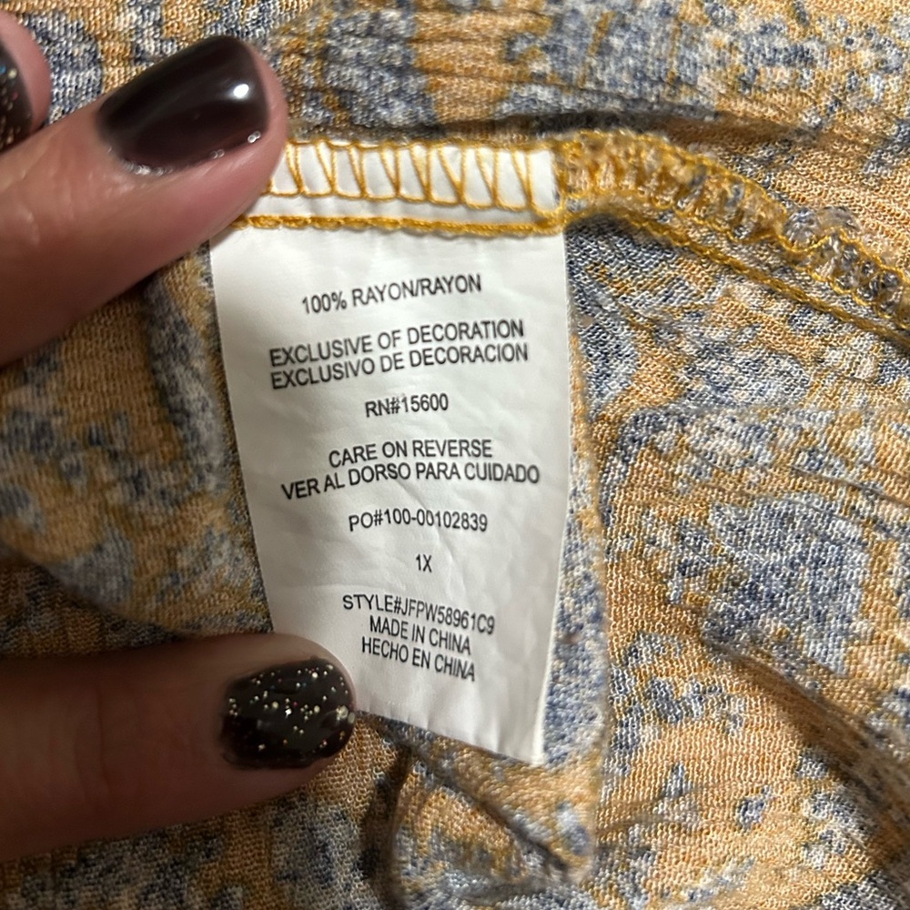 Mustard Yellow Tassel Detail Top - Picture 15 of 16
